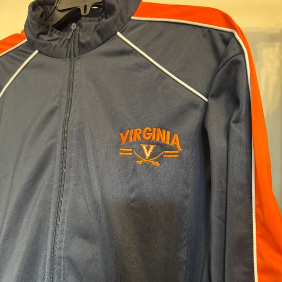 UVA University of Virginia Cavaliers AS Sportswear Zipper Jacket, Medium - Picture 3 of 4